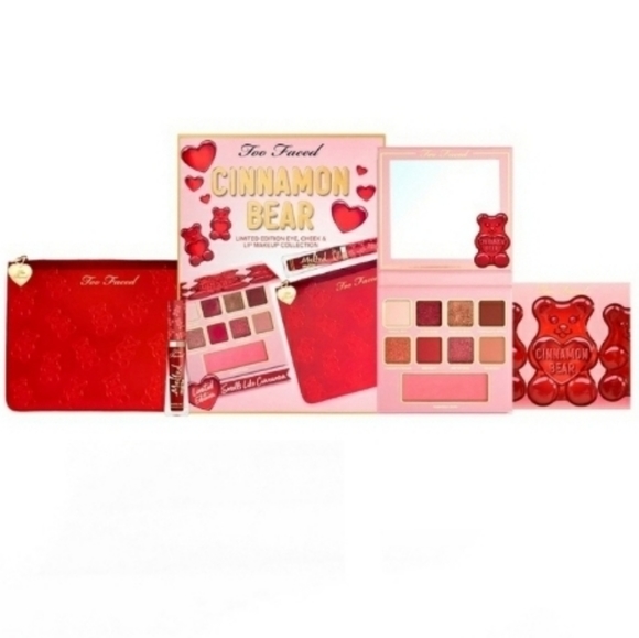 HP🏆 NIB LE Cinnamon Bear Makeup Set - Picture 3 of 12